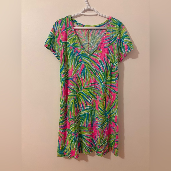 lilly pulitzer jessica short sleeve dress L - Picture 10 of 10